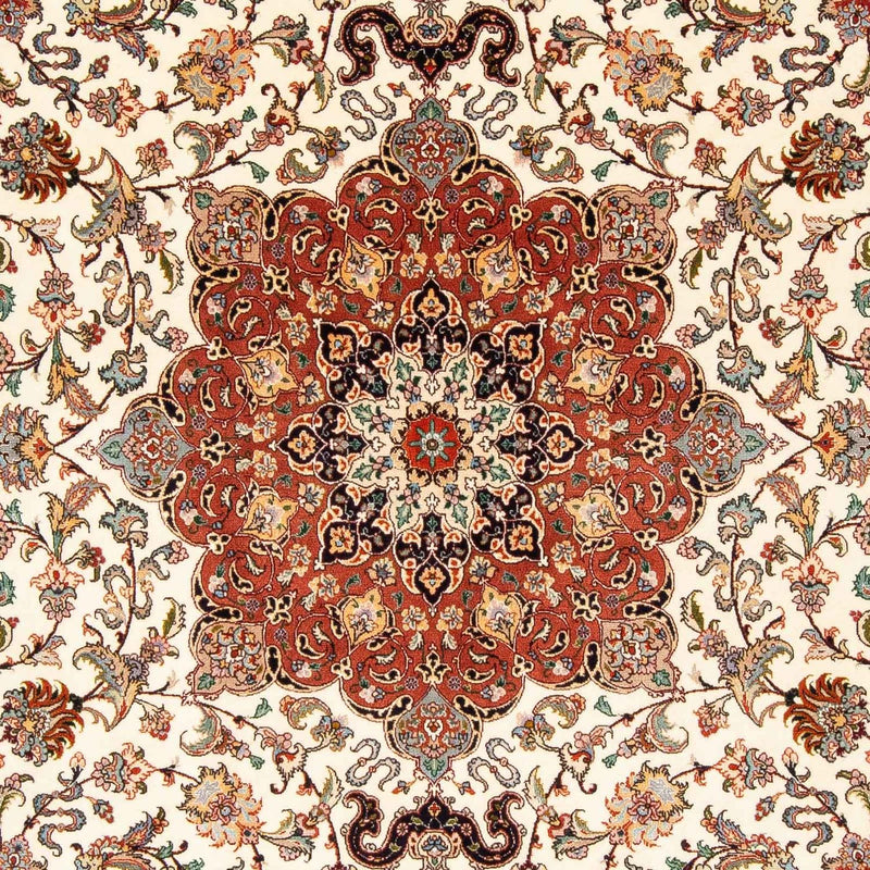 Tapis persan - Tabriz - Royal - 303 x 201 cm - beige