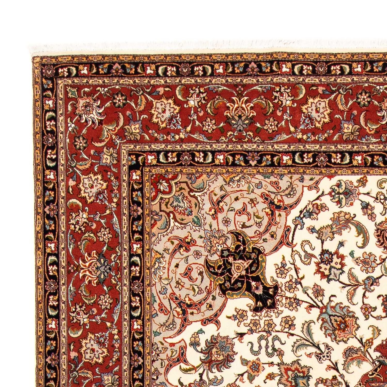 Tapis persan - Tabriz - Royal - 303 x 201 cm - beige