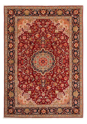 Tapis persan - Tabriz - Royal - 303 x 209 cm - rouge foncé