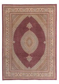 Tapis persan - Tabriz - 351 x 254 cm - rouge foncé