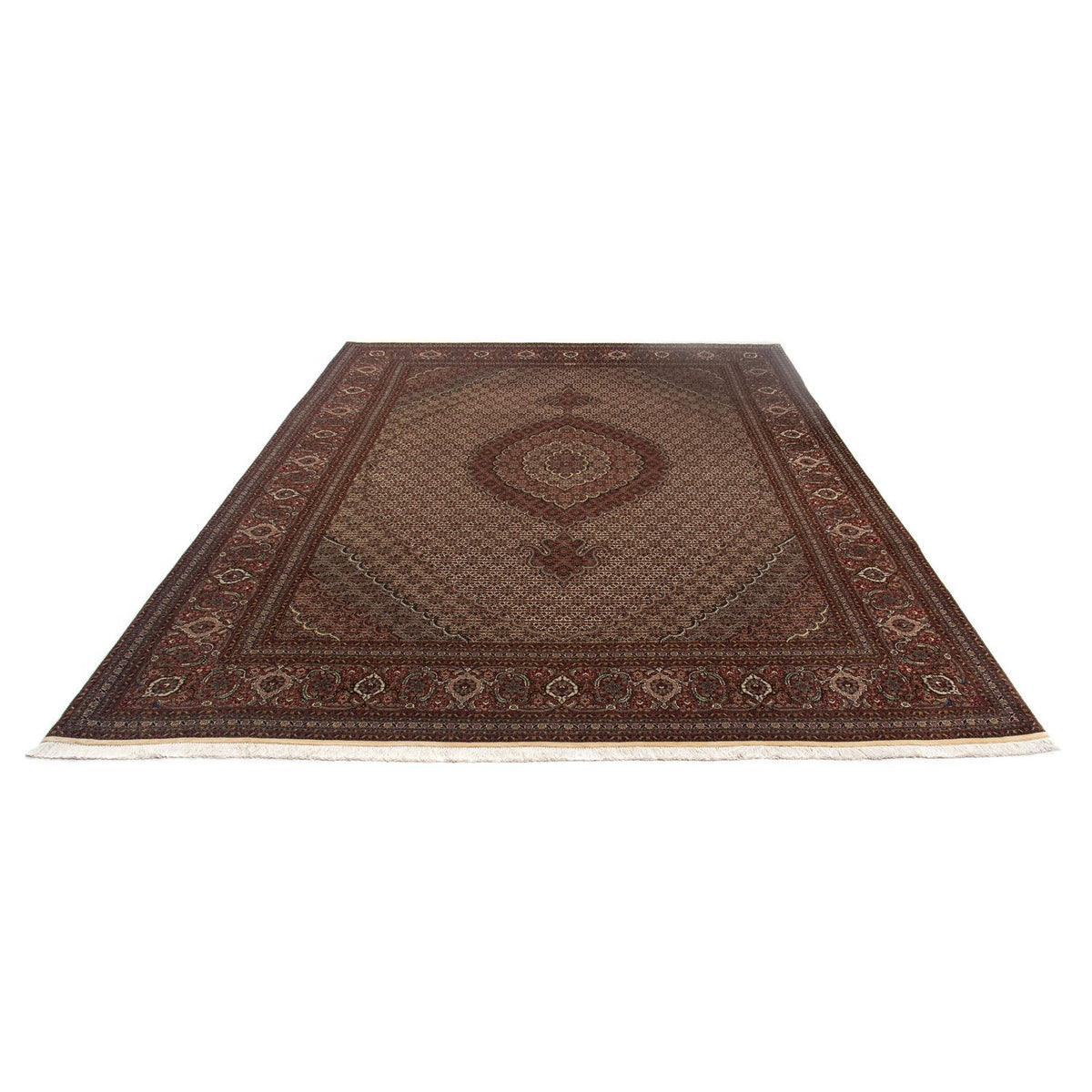 Tapis persan - Tabriz - 353 x 245 cm - marron
