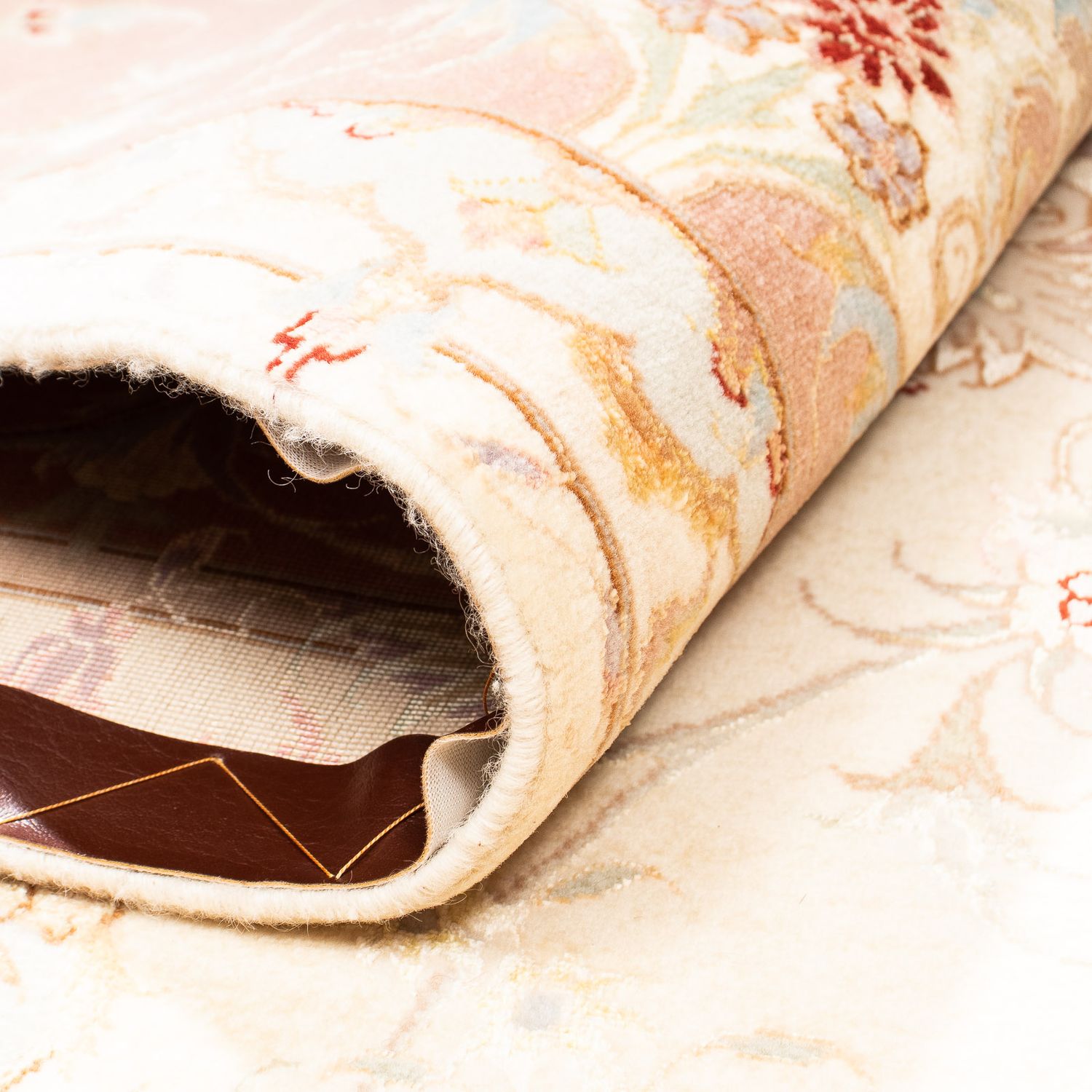 Tapis persan - Tabriz - Royal - 312 x 203 cm - beige