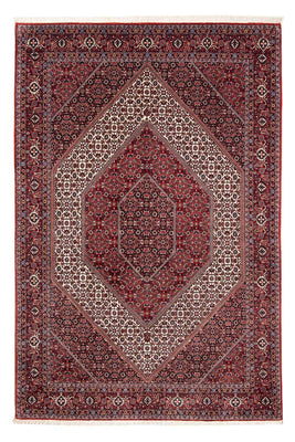 Tapis persan - Bidjar - 241 x 170 cm - rouge foncé