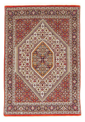 Tapis persan - Bidjar - 150 x 104 cm - rouge