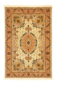 Tapis persan - Tabriz - Royal - 151 x 100 cm - beige