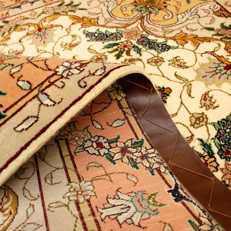 Tapis persan - Tabriz - Royal - 151 x 100 cm - beige