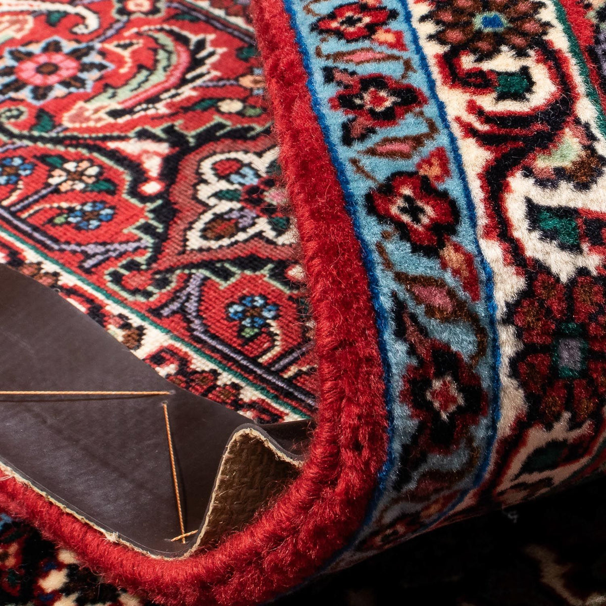 Tapis persan - Bidjar - 250 x 168 cm - rouge