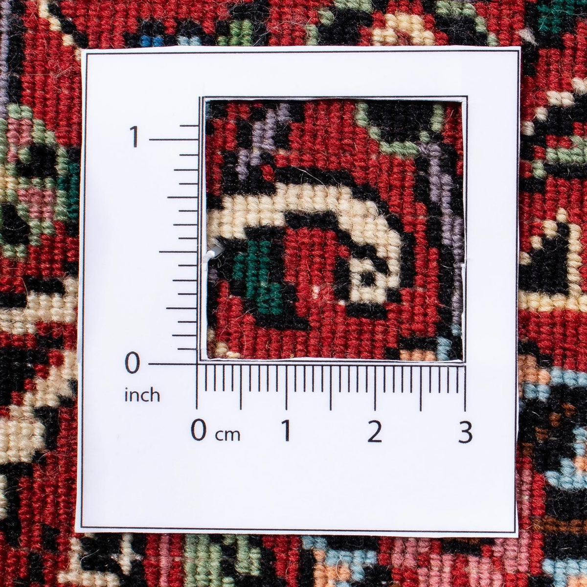 Tapis persan - Bidjar - 250 x 168 cm - rouge