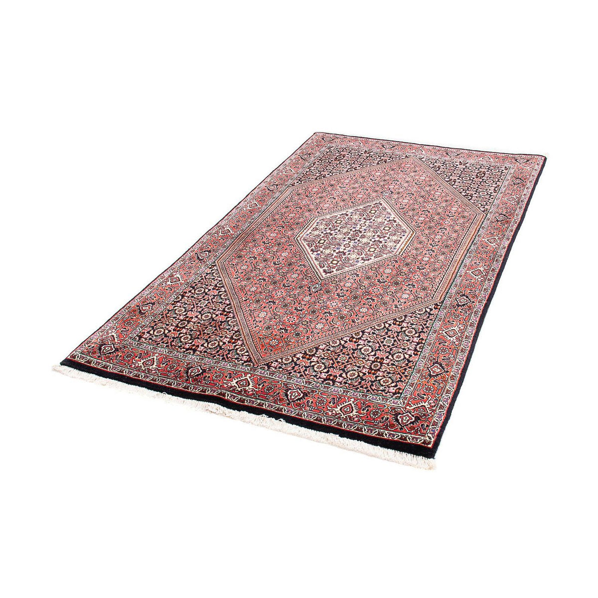 Tapis persan - Bidjar - 179 x 108 cm - rouge clair