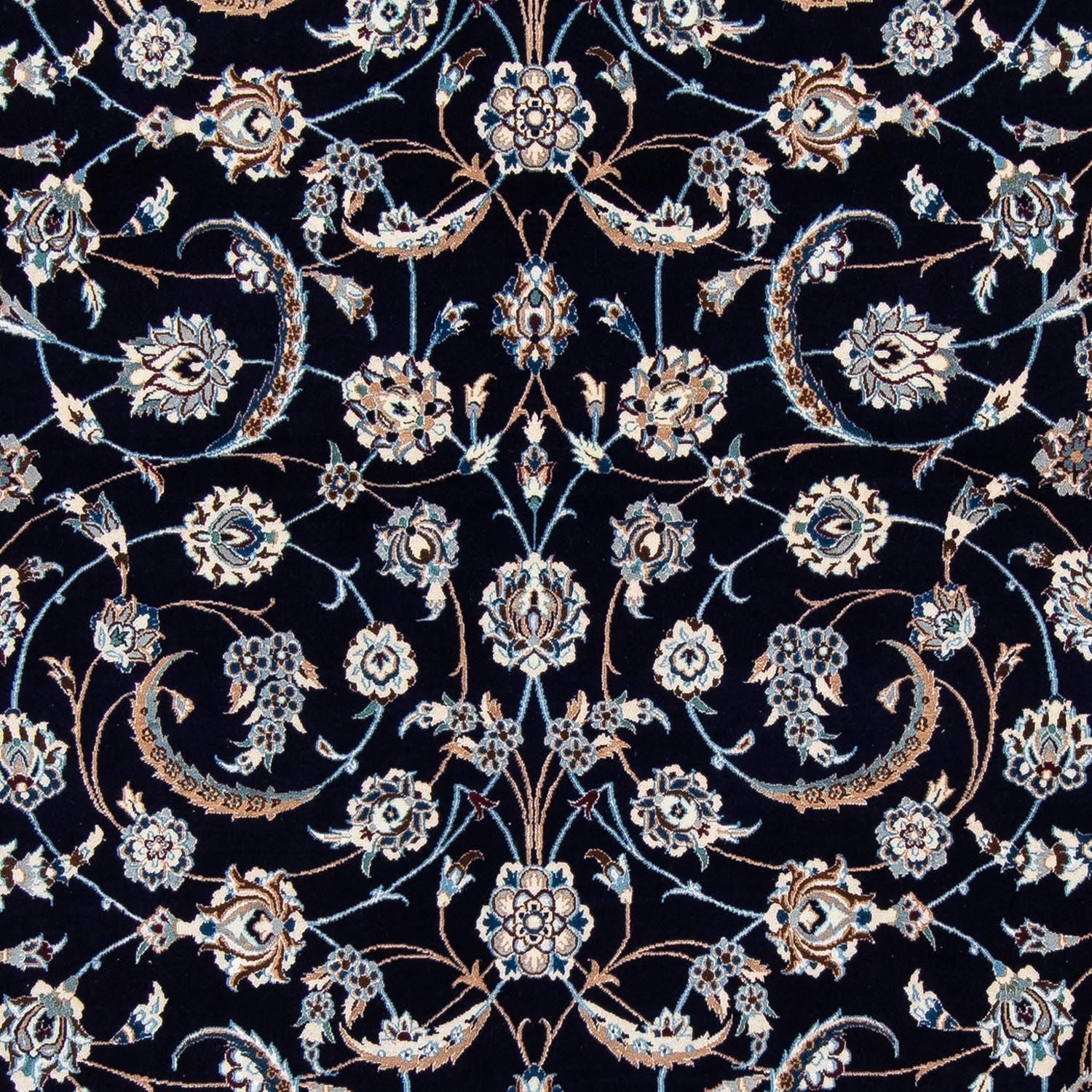 Tapis persan - Nain - Royal - 308 x 208 cm - noir