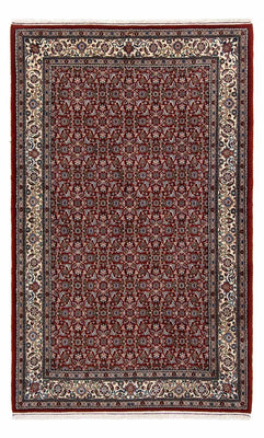 Tapis persan - Classique - 226 x 138 cm - rouge foncé