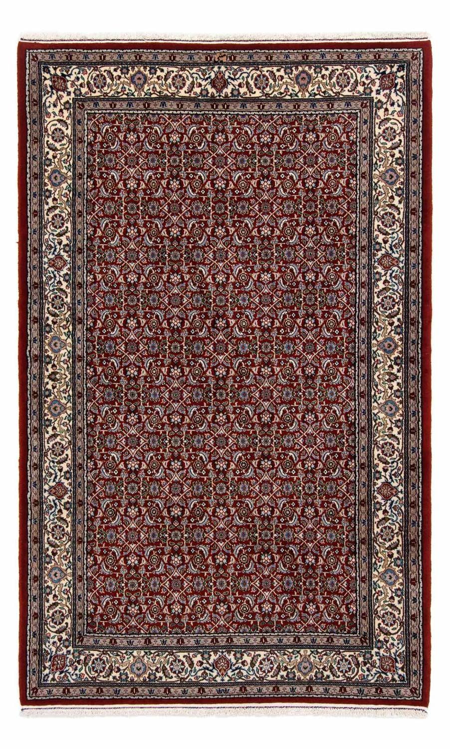 Tapis persan - Classique - 226 x 138 cm - rouge foncé