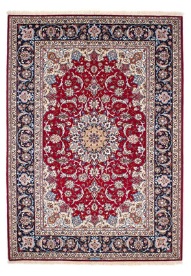 Tapis persan - Isfahan - Premium - 227 x 164 cm - rouge foncé