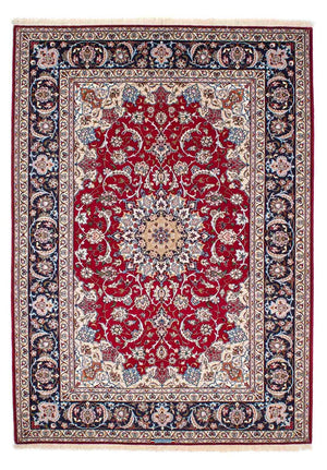 Tapis persan - Isfahan - Premium - 227 x 164 cm - rouge foncé