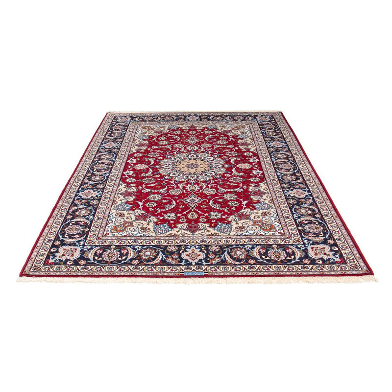 Tapis persan - Isfahan - Premium - 227 x 164 cm - rouge foncé
