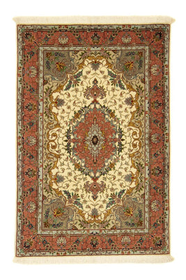 Tapis persan - Tabriz - Royal - 152 x 102 cm - beige