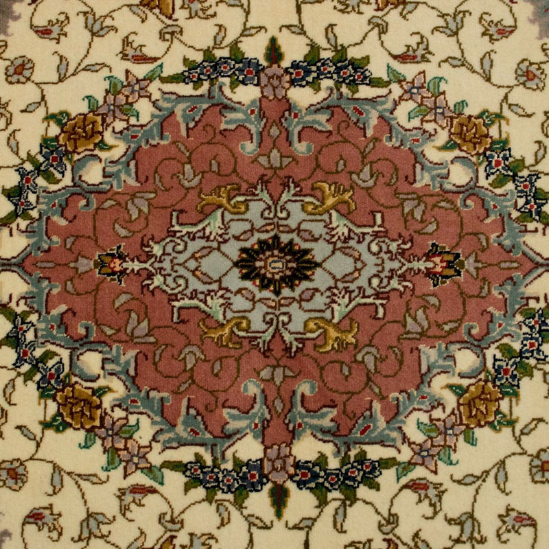 Tapis persan - Tabriz - Royal - 152 x 102 cm - beige