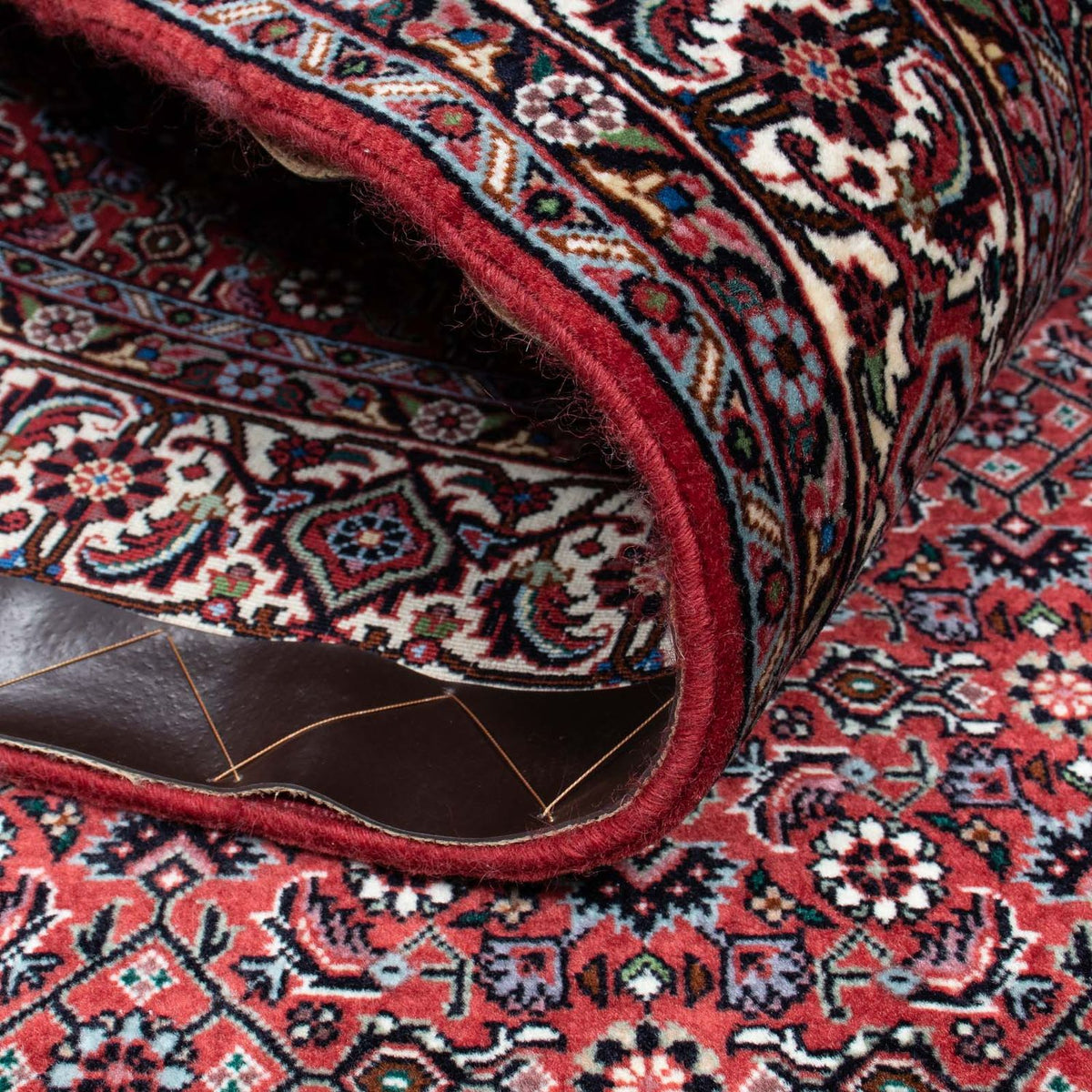 Tapis persan - Bidjar - 202 x 132 cm - rouge