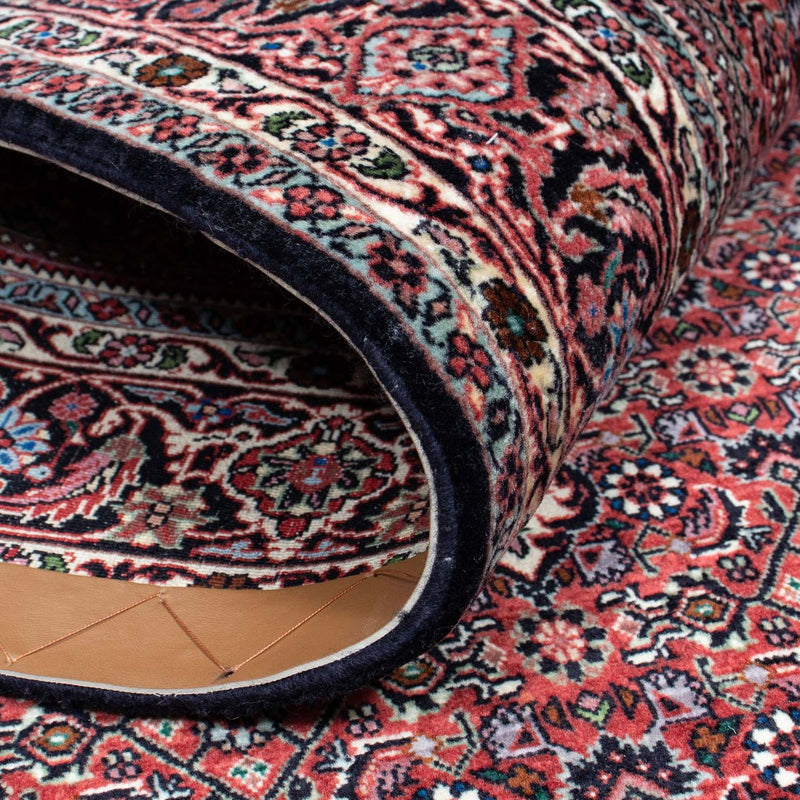 Tapis persan - Bidjar - 211 x 126 cm - rouge clair