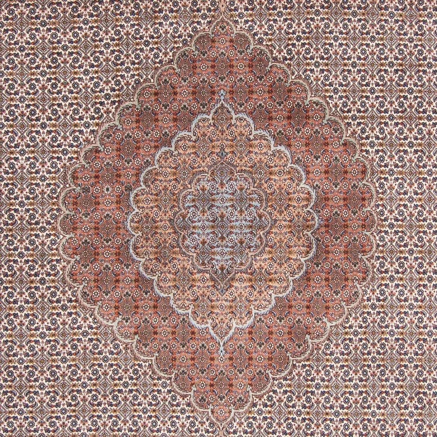 Tapis persan - Tabriz - 307 x 197 cm - marron clair