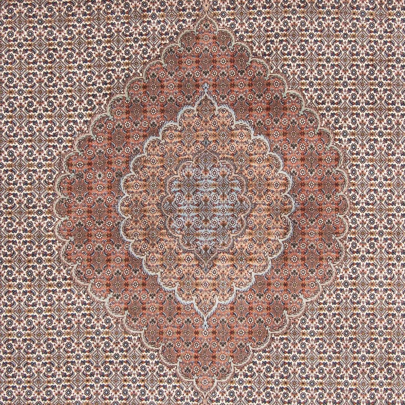 Tapis persan - Tabriz - 307 x 197 cm - marron clair