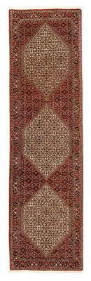 Tapis de couloir Tapis persan - Bidjar - 308 x 85 cm - multicolore