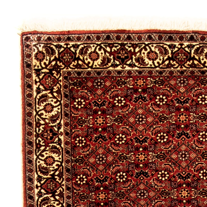 Tapis de couloir Tapis persan - Bidjar - 293 x 84 cm - rouge foncé