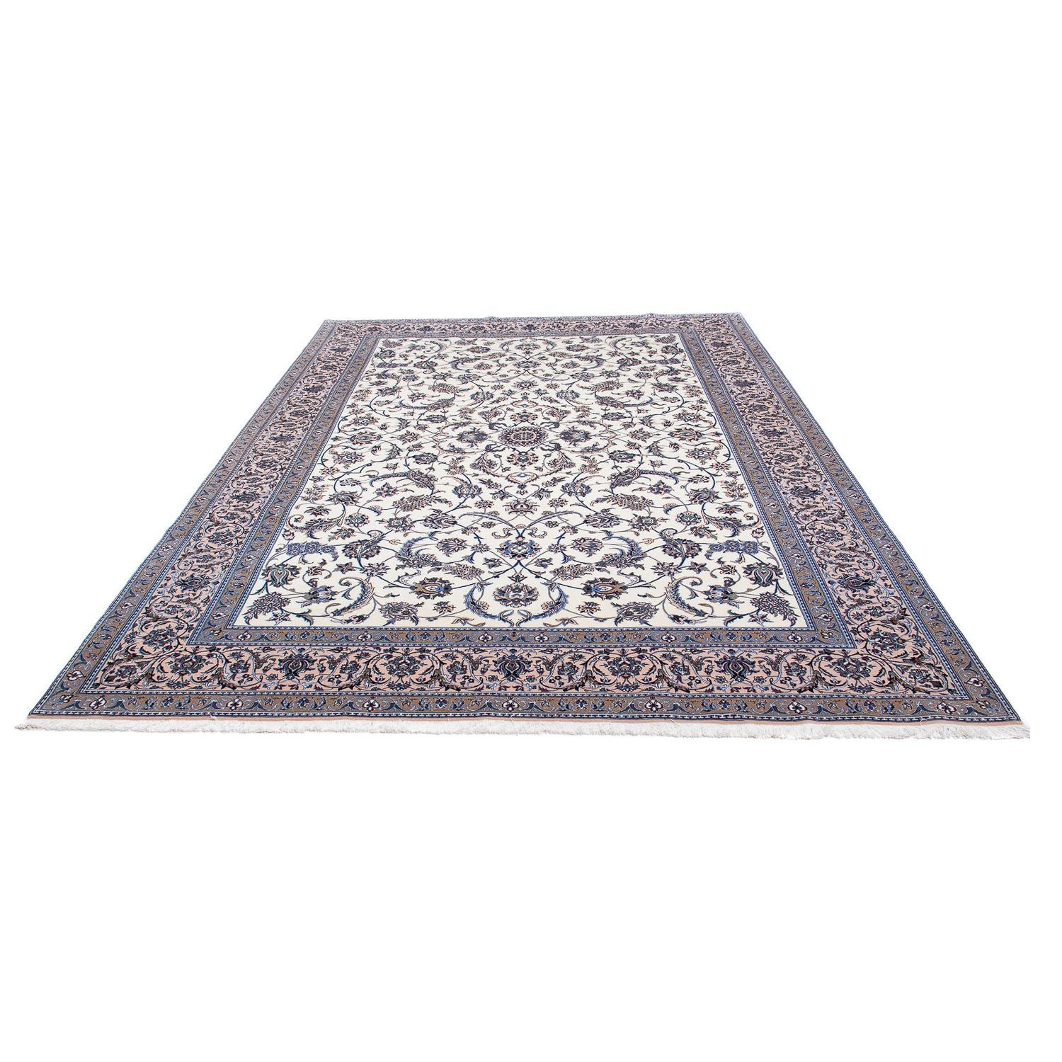 Tapis persan - Nain - Premium - 310 x 215 cm - beige
