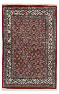 Tapis persan - Classique - 147 x 96 cm - rouge foncé