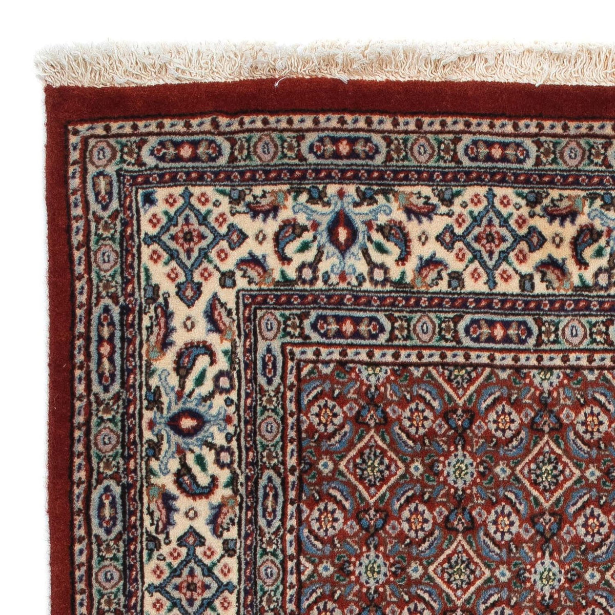 Tapis persan - Classique - 147 x 96 cm - rouge foncé