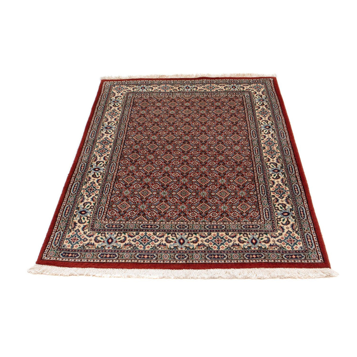 Tapis persan - Classique - 147 x 96 cm - rouge foncé