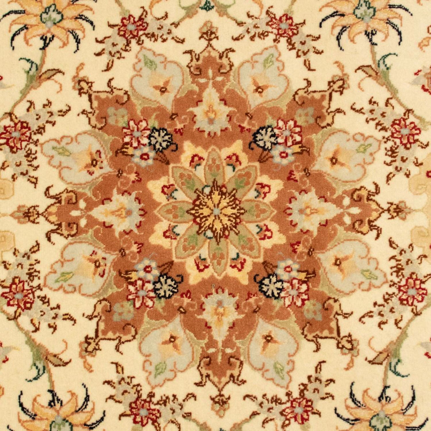 Tapis persan - Tabriz - Royal - 141 x 98 cm - beige