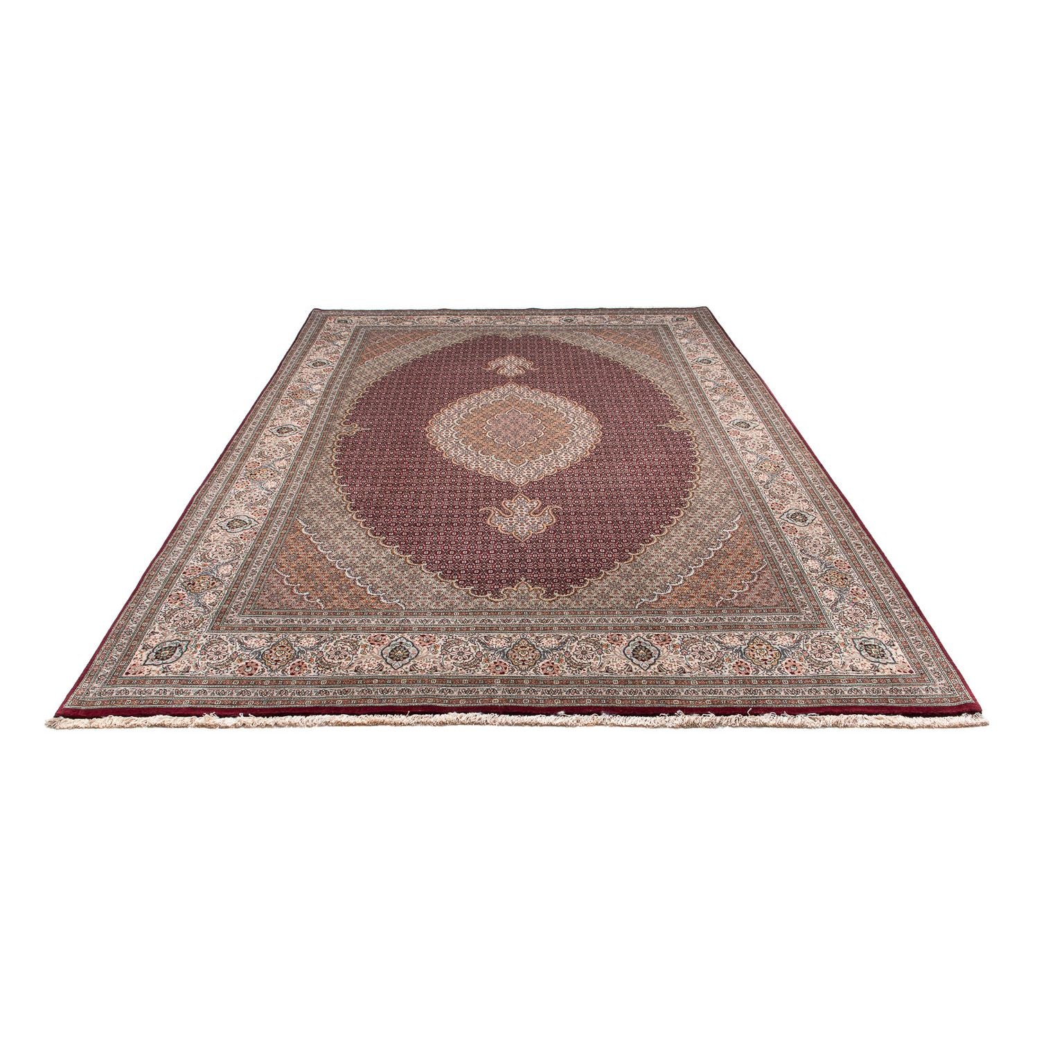 Tapis persan - Tabriz - 309 x 205 cm - rouge