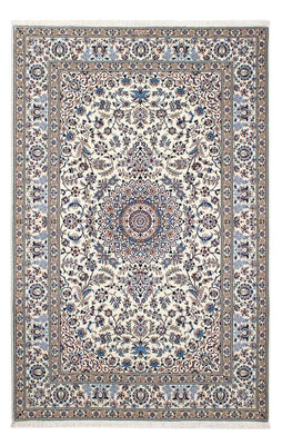 Tapis persan - Nain - Premium - 196 x 130 cm - beige