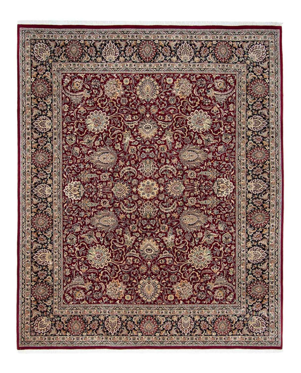 Tapis vintage - 305 x 244 cm - rouge foncé