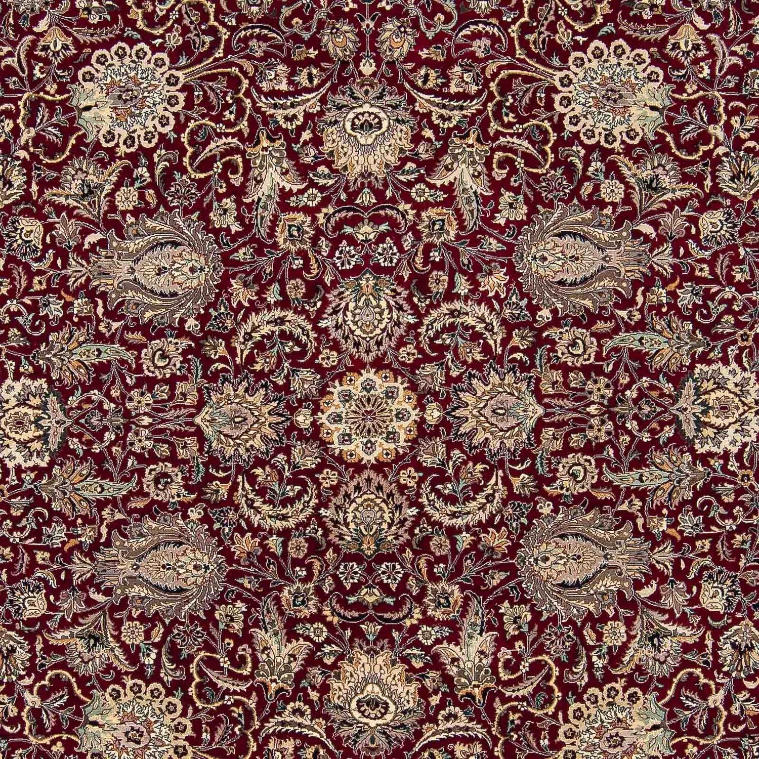 Tapis vintage - 305 x 244 cm - rouge foncé