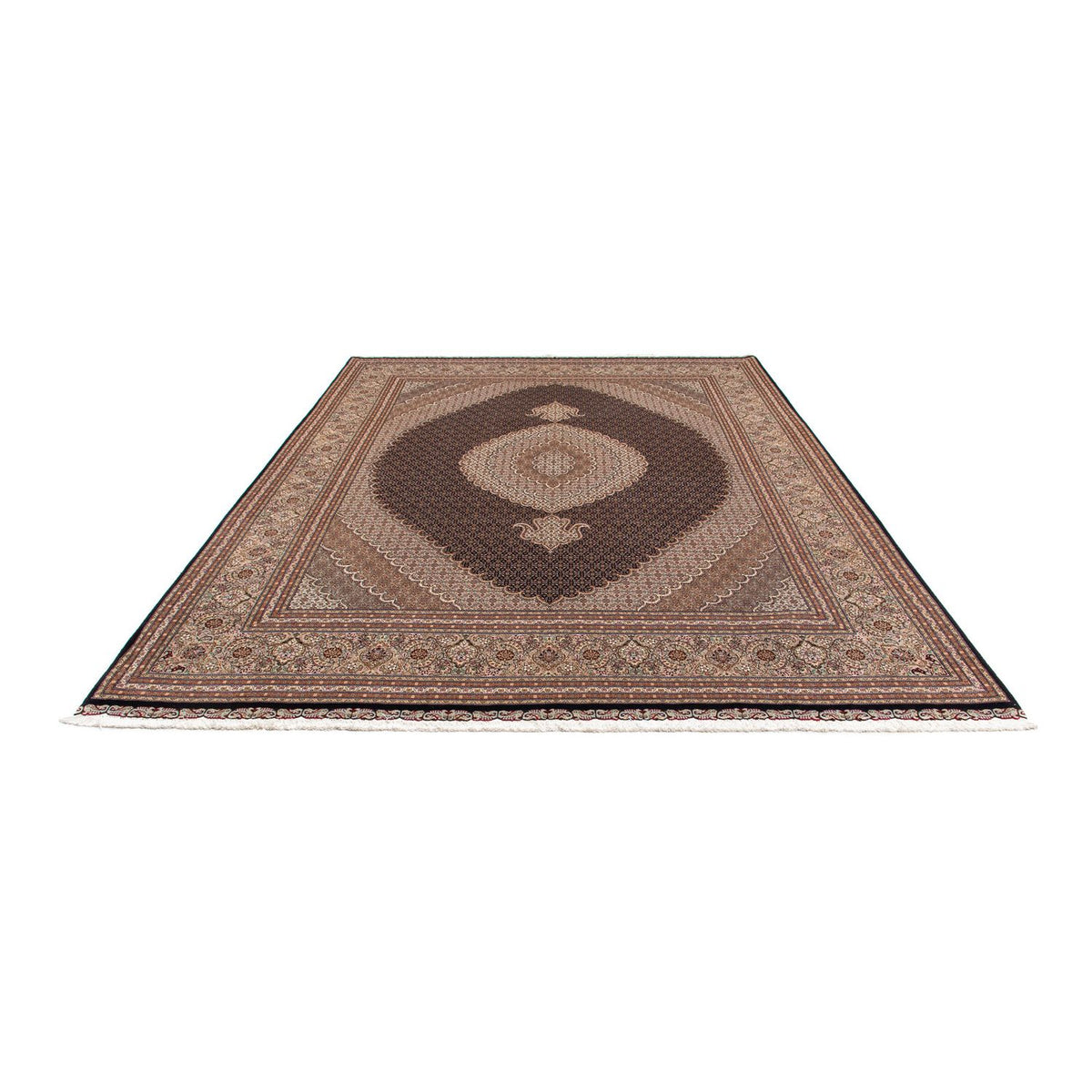 Tapis persan - Tabriz - 354 x 253 cm - marron clair