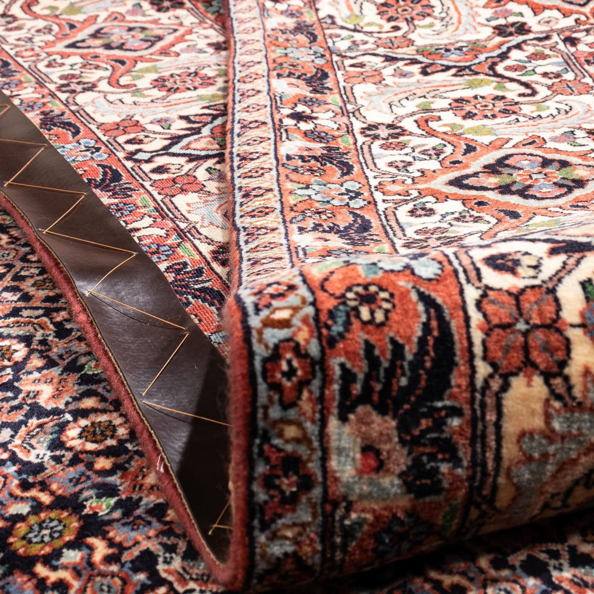 Tapis persan - Bidjar - 341 x 259 cm - rouille