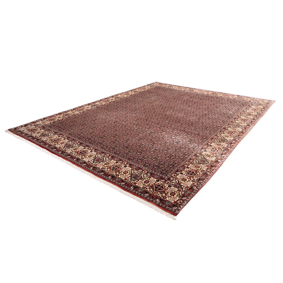 Tapis persan - Bidjar - 341 x 259 cm - rouille