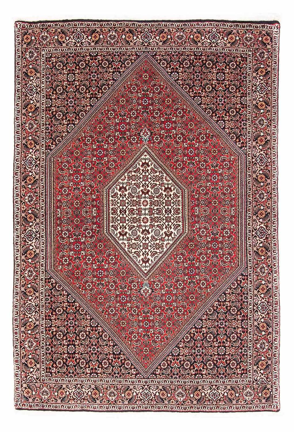 Tapis persan - Bidjar - 174 x 112 cm - rouge clair