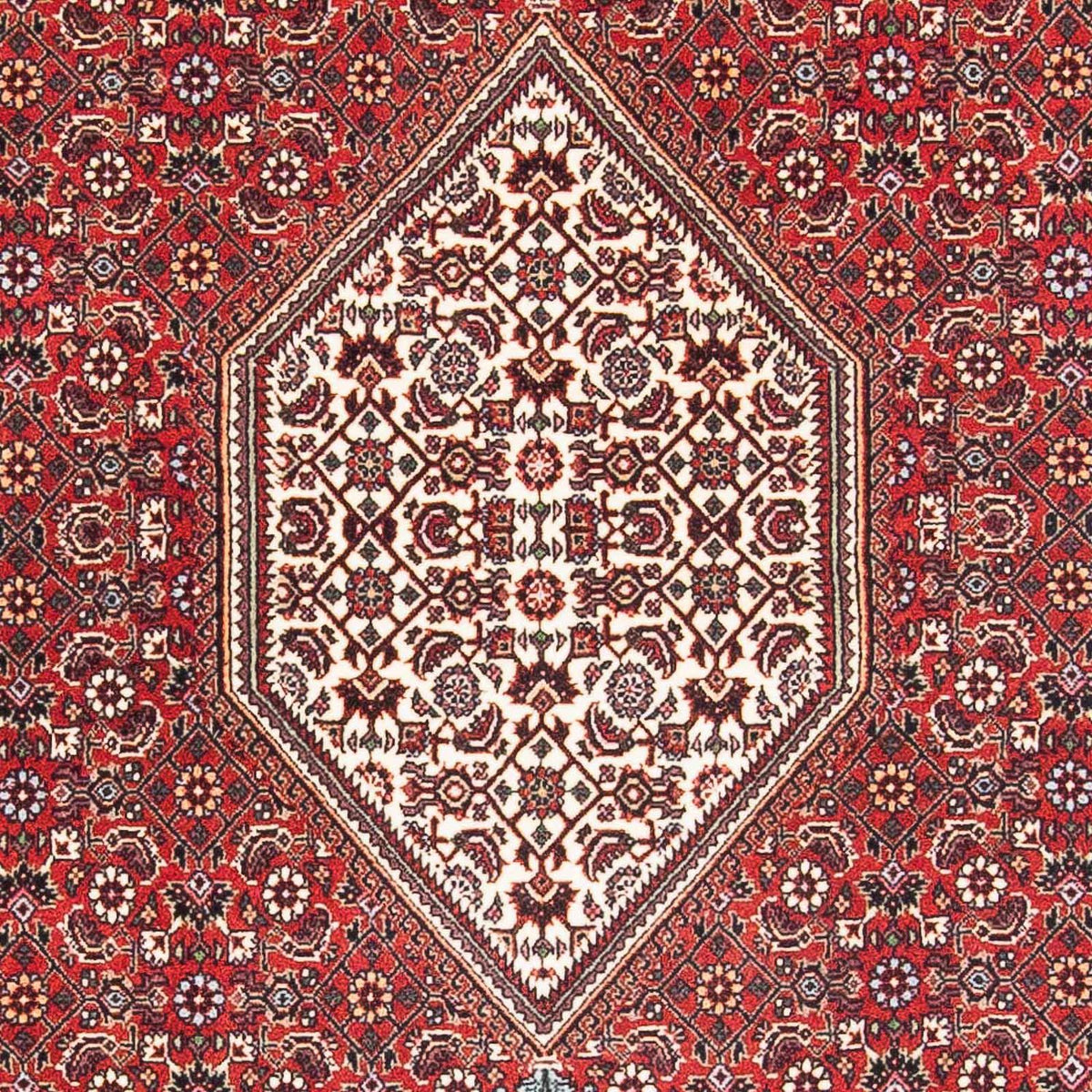 Tapis persan - Bidjar - 174 x 112 cm - rouge clair
