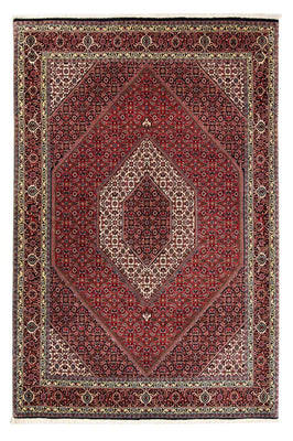 Tapis persan - Bidjar - 252 x 170 cm - rouge foncé