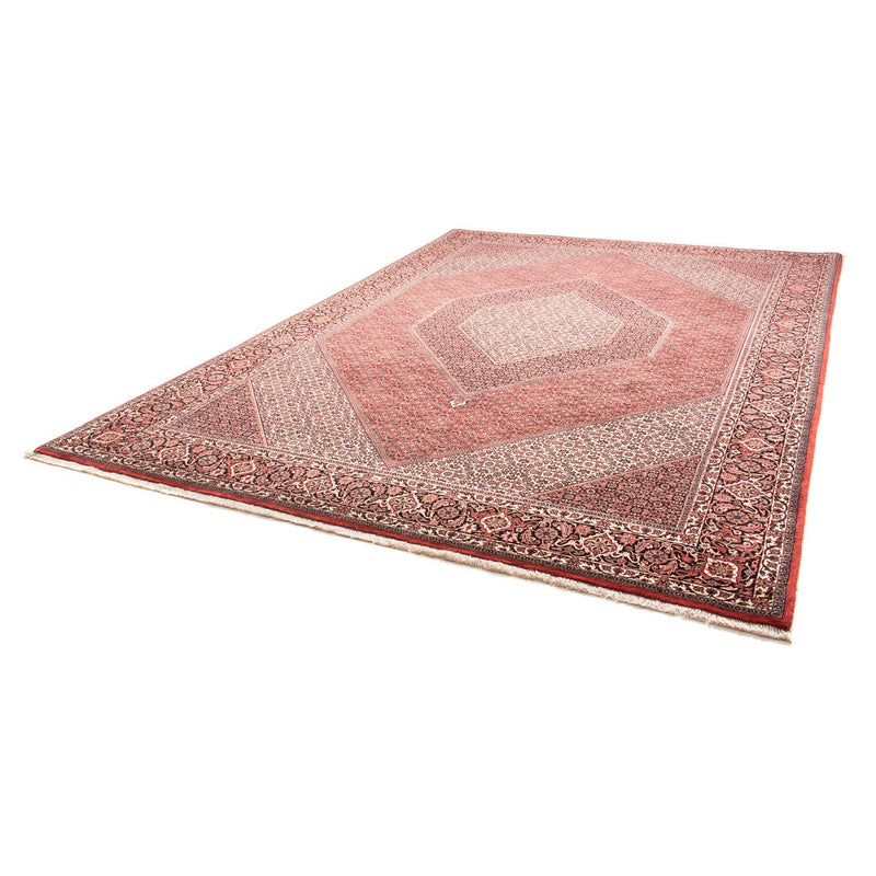 Tapis persan - Bidjar - 355 x 248 cm - rouge clair