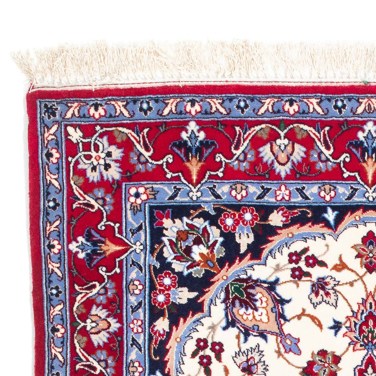 Tapis persan - Isfahan - Premium - 128 x 83 cm - beige