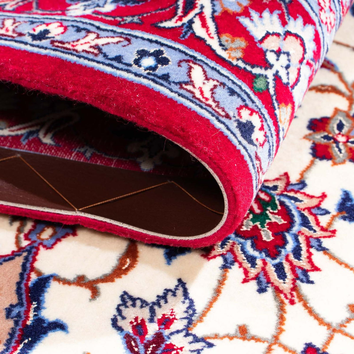 Tapis persan - Isfahan - Premium - 128 x 83 cm - beige