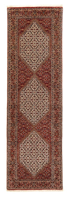 Tapis de couloir Tapis persan - Bidjar - 292 x 87 cm - multicolore