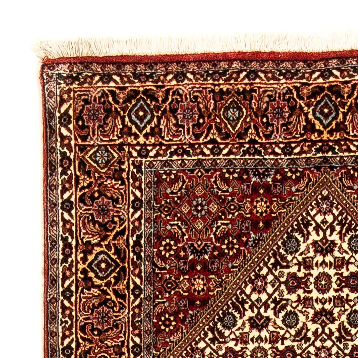 Tapis de couloir Tapis persan - Bidjar - 292 x 87 cm - multicolore