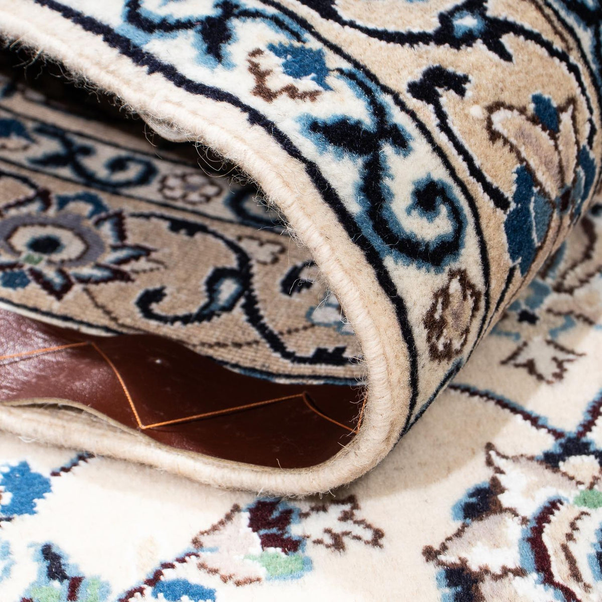 Tapis persan - Nain - Royal - 171 x 107 cm - beige