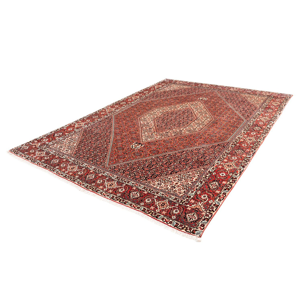 Tapis persan - Bidjar - 285 x 195 cm - rouge