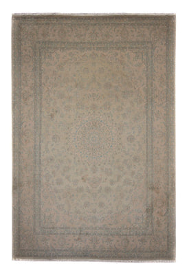 Tapis persan - Nain - Royal - 351 x 250 cm - marron clair